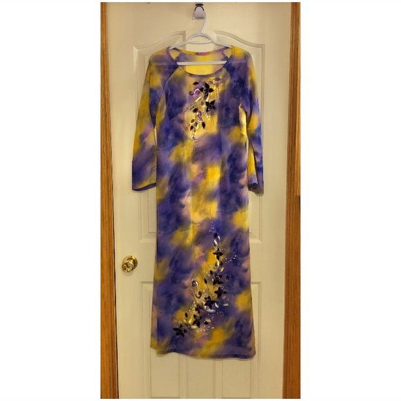 vietnamese áo dài dress - Picture 1 of 3